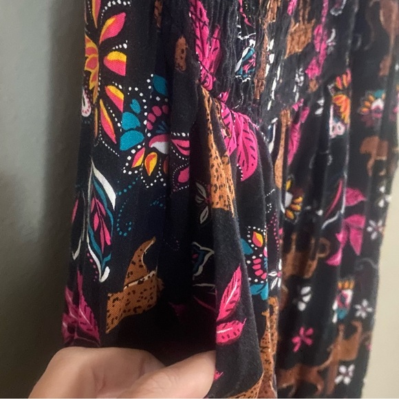 Torrid Midi Challis One-Shoulder Dress - Picture 7 of 10